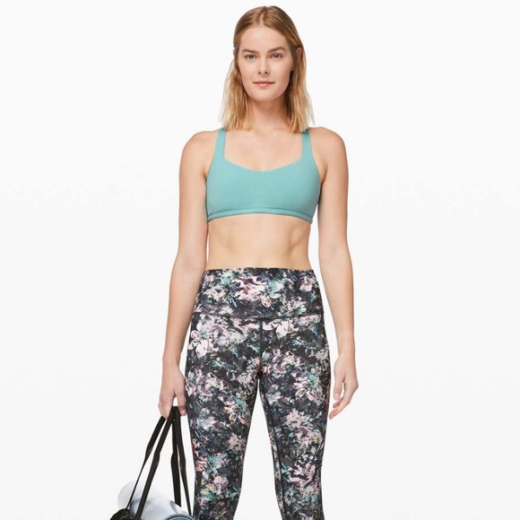 lululemon athletica Other - Lululemon Free to Be Teal Bra Sz6
